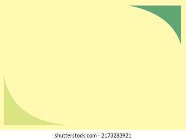 Cream and Green Background Vector Art