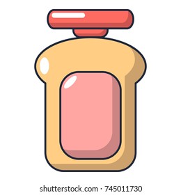 Cream icon. Cartoon illustration of cream vector icon for web