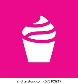 cream icon illustration isolated vector