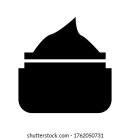 cream  icon or logo isolated sign symbol vector illustration - high quality black style vector icons
