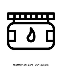 cream icon or logo isolated sign symbol vector illustration - high quality black style vector icons

