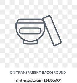 Cream icon. Trendy flat vector Cream icon on transparent background from Cleaning collection. High quality filled Cream symbol use for web and mobile
