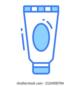 cream icon, trendy Style, Isolated on White Background, Stock vector illustrations.