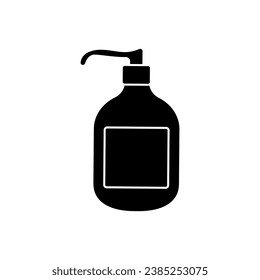 Vector de icono de crema. Signo de ilustración cosmética. Símbolo de pomada o logotipo.
