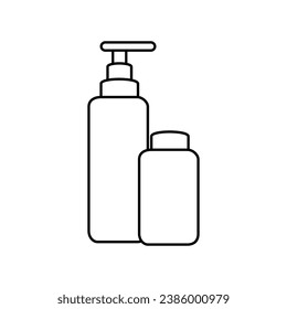 Creme-Symbol-Vektorgrafik. Kosmetisches Illustrationszeichen. Symbol oder Logo der Salbe.
