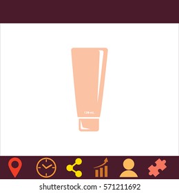 Cream  icon. Vector design.