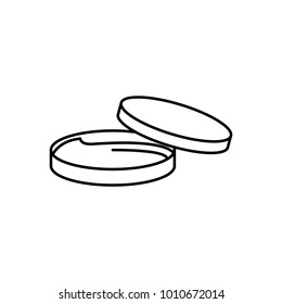 cream Icon, vector illustration
