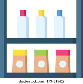 ilustración vectorial de icono crema