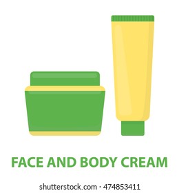 Cream icon of vector illustration for web and mobile