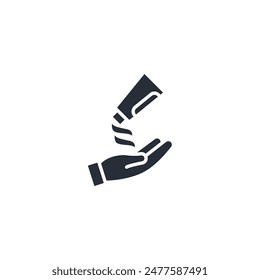 Cream icon. vector.Editable stroke.linear style sign for use web design,logo.Symbol illustration.
