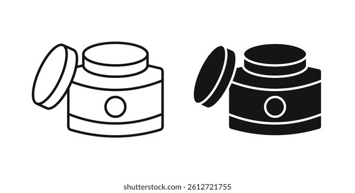 Cream icons for apps and website UI designs