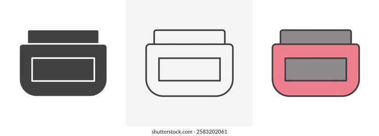 Cream icons pack for website designs