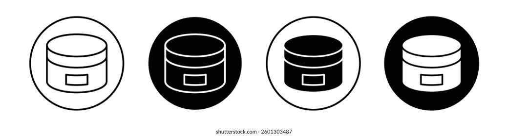 Cream icons vectors graphics collection