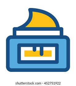 Cream Jar Vector Icon