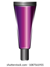 cream or lotion cosmetic tube for skin care product