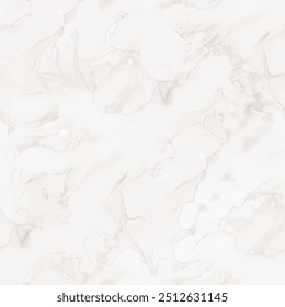 Patrón de mármol crema. Tinta de alcohol marrón Repeat Stone. Acuarela de acuarela ligera. Acuarela de degradado de luz. Fondo de mármol beige. Textura de Vector pálido. Pintura de pared marrón. Plantilla Abstractas moderna