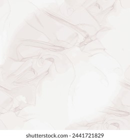 Cream Marble Texture. Brown Abstract Background. Light Water Color Watercolor. Light Marble Watercolor. Beige Alcohol Ink Repeat Tile. Floor Vector Grunge. Beige Rock Stone. Modern Seamless Template