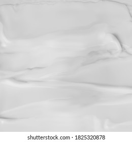 Cream moisturizer texture. Smear creamy moisture background vector realistic illustration, above. Beauty skin care cosmetic backdrop