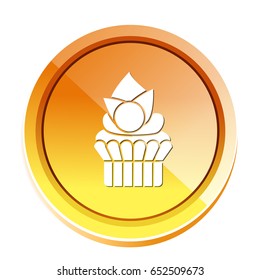 cream muffin icon