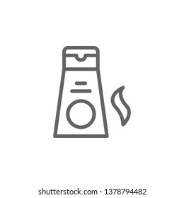 cream outline icon. Elements of Beauty and Cosmetics illustration icon. Signs and symbols can be used for web, logo, mobile app, UI, UX
