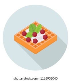 
Cream pie with toppings eaten as a snack 
