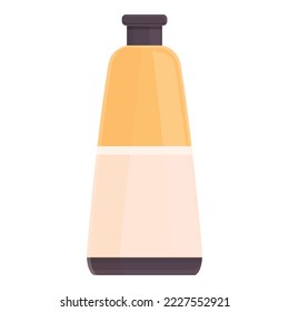 Cream powder icon cartoon vector. Eye makeup. Cosmetic shadow