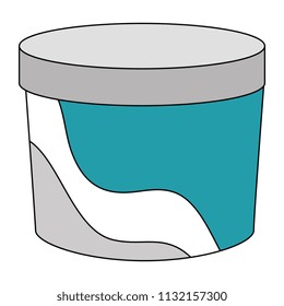 cream product in pot