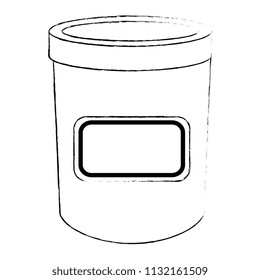 cream product in pot