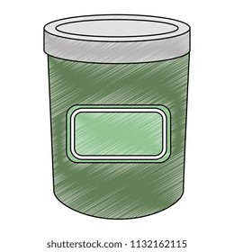 cream product in pot