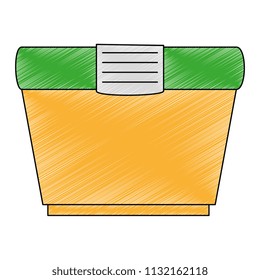 cream product in pot
