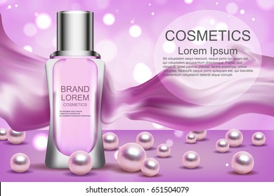 Creme. Realistisch. Kosmetik.Abstrakter Hintergrund. Für Ihr Design.