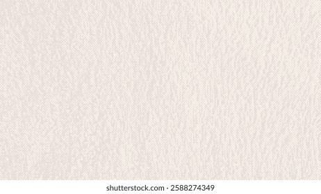 Cream rough grain paper texture. Vintage ecru background with dots, speckles, specks, flecks, particles. Light rustic craft repeating wallpaper. Natural grunge surface texture. Vector backdrop