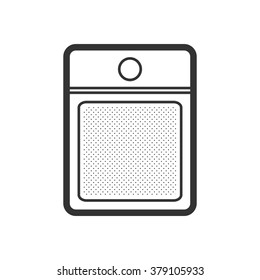 Cream sachets icon