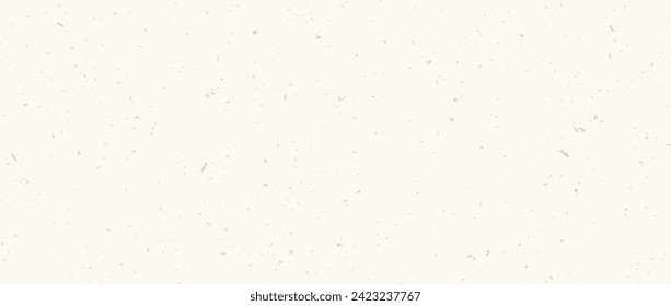 Cream seamless grain paper texture. Vintage ecru background with dots, speckles, specks, flecks, particles. Light rustic craft repeating wallpaper. Natural grunge surface texture. Vector backdrop