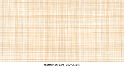 Cream seamless pattern imitating linen or gauze. Hessian sackcloth woven background. Homespun rough jute burlap fabric. Cotton tablecloth. Worn canvas texture.