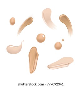 Cream skin Care on background White color Vector illustartor.