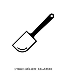 Cream spatula icon.