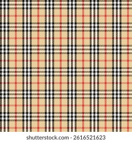 cream stylish fashion england scottish tartan plaid checkered stripes flannel fabric print pattern background