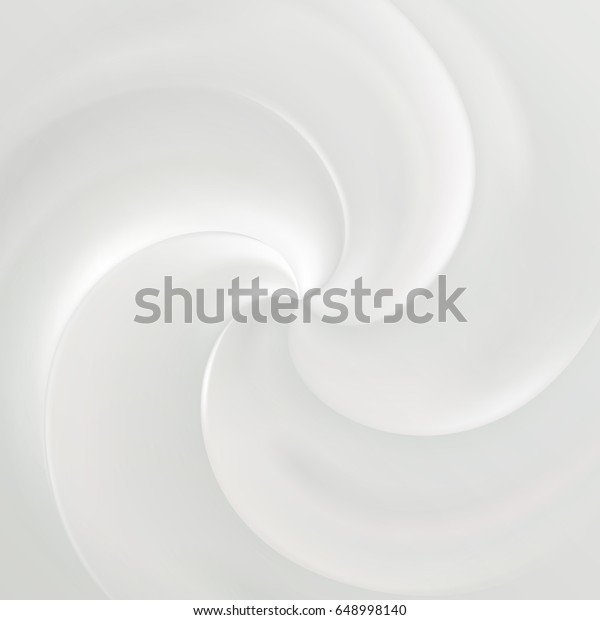 Cream Swirl Texture Cosmetic Moisturizer Twisted Stock Vector