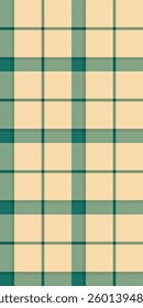Cream and teal plaid pattern, perfect for textile design, fashion, or website backgrounds.  Evokes feelings of warmth and comfort.
