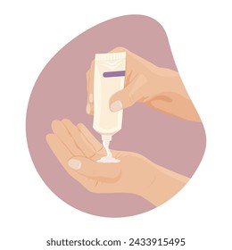 The cream that makes hands soft