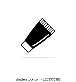Cream tube Icon. Vector concept illustration for design.