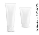 Cream tubes. Vector illustration.