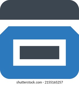 Creme Vektorgrafik auf transparentem Hintergrund.Symbole in Premium-Qualität.Glyphen Vektorsymbol für Konzept und Grafikdesign.