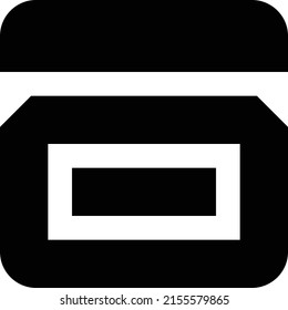 ilustración de nata vectorial en un fondo transparente.Símbolos de calidad premium.Icono vectorial glifos para concepto y diseño gráfico.