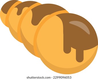 cream Vector illustration on a transparent background. Premium quality symbols. Flat icons for concept and graphic design.