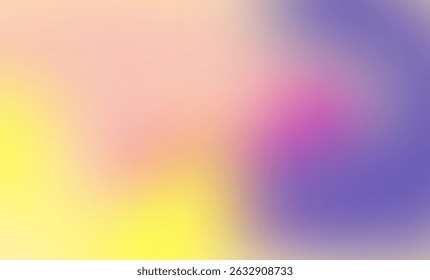 fundo de gradiente roxo amarelo-creme, fundo de gradiente abstrato elegante premium