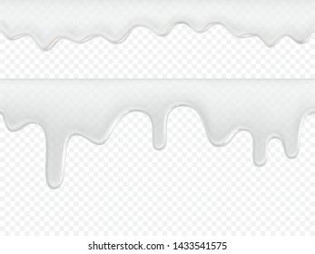 Cream, yogurt, ice cream or milk  vector