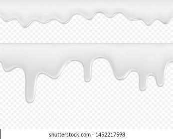 Cream, yogurt, ice cream or milk  vector