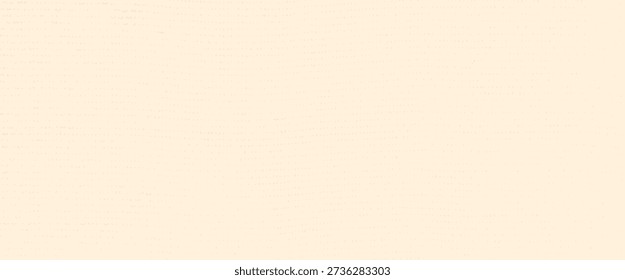 Cream-colored textile surface with subtle speckles and grainy grid pattern. Paper backdrop for minimalist designs, handmade cards, or sophisticated vintage compositions. Vector scrapbook background.